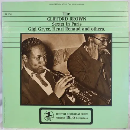 Clifford Brown Sextet - The Clifford Brown Sextet in Paris