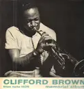 LP - Clifford Brown - Memorial Album - Mono