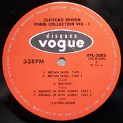 LP - Clifford Brown - Paris Collection Vol. 1