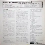 LP - Clifford Brown - Paris Collection Vol.3