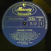 LP - Clifford Brown - Remember Clifford