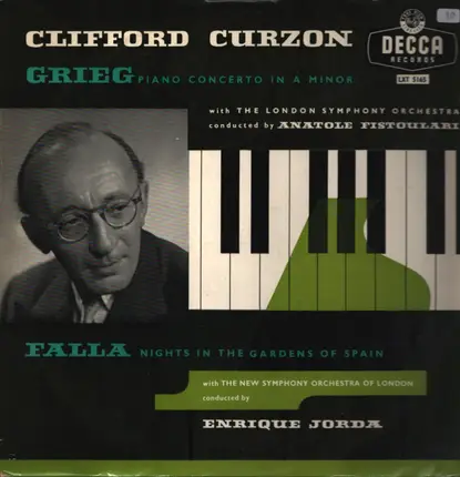 Grieg / Falla - Piano Concerto / Nights In The Gardens Of Spain