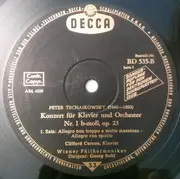 LP - Clifford Curzon , Pyotr Ilyich Tchaikovsky , Georg Solti / Wiener Philharmoniker - Klavierkonzert Nr. 1 B-Moll
