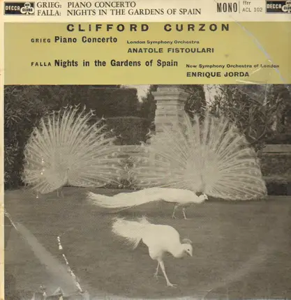 Clifford Curzon - plays Grieg: Piano Concerto & Falla: Nights in the Gardens of Spain