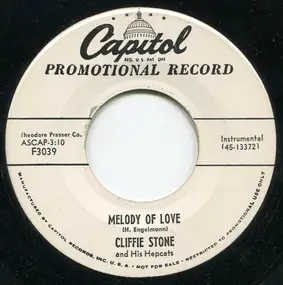 Cliffie Stone - Melody Of Love / Darling Je Vous Aime Beaucoup