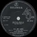 7inch Vinyl Single - Cliff Richard - All My Love