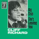 7inch Vinyl Single - Cliff Richard - She's Leaving You / Big Ship