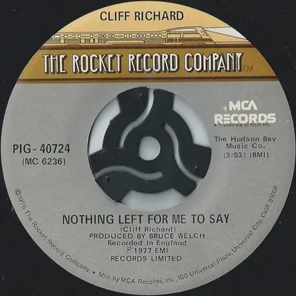 Cliff Richard - Don't Turn The Light Out