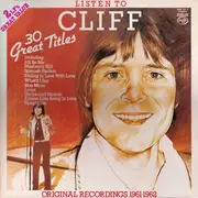 Double LP - Cliff Richard - Listen To Cliff