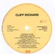 LP - Cliff Richard - Listen To Cliff