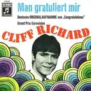 7inch Vinyl Single - Cliff Richard - Man Gratuliert Mir (Congratulations)