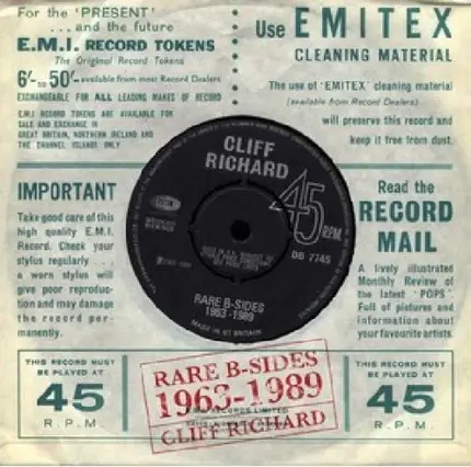 Cliff Richard - Rare B-Sides 1963-1989