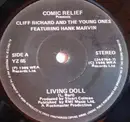 7inch Vinyl Single - Cliff Richard & The Drifters - Living Doll / Apron Strings