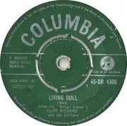 7inch Vinyl Single - Cliff Richard & The Drifters - Living Doll / Apron Strings