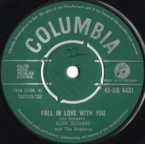 Cliff Richard - Fall In Love With You