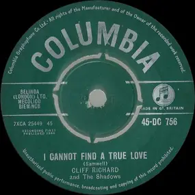 Cliff Richard - I Cannot Find A True Love