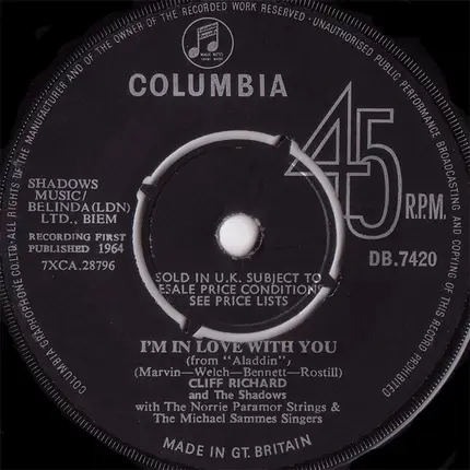 Cliff Richard - It's All In The Game