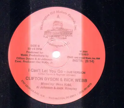 Clifton Dyson & Rick Webb - I Can't Let You Go