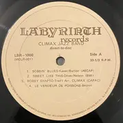 LP - Climax Jazz Band - Direct To Disk - Tan labels