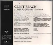 CD - Clint Black - Half Way Up - Promo