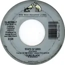 7inch Vinyl Single - Clint Black - State Of Mind / Tuckered Out - Translucent Amber