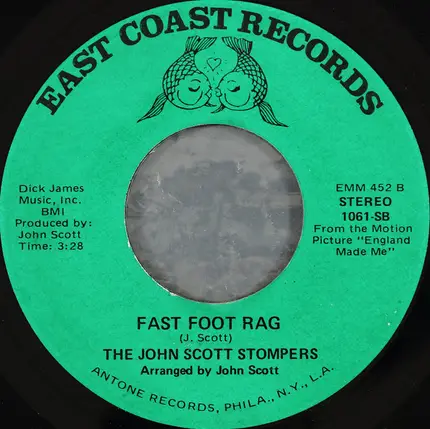 Clinton Ford / The John Scott Stompers - On The Radio / Fast Foot Rag