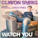 CD Single - Clinton Sparks Feat. Pitbull & Disco Fries - Watch You