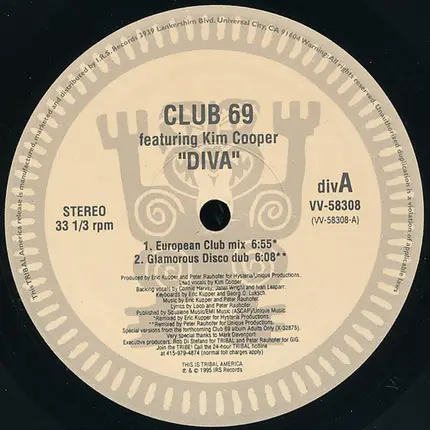 Club 69 Featuring Kim Cooper - Diva