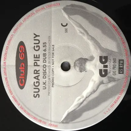 Club 69 - Sugar Pie Guy