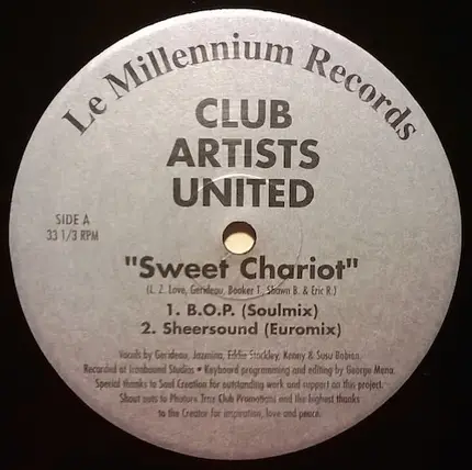 Club Artists United - Sweet Chariot