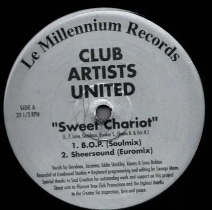 Club Artists United - Sweet Chariot