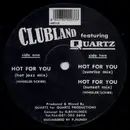 12inch Vinyl Single - Clubland Featuring Quartz - Hot For You
