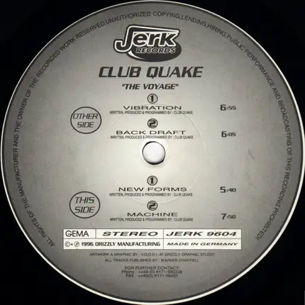Club Quake - The Voyage