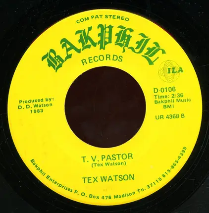 Clyde Brumfield / Tex Watson - The Lebanon Letter /  T.V. Pastor