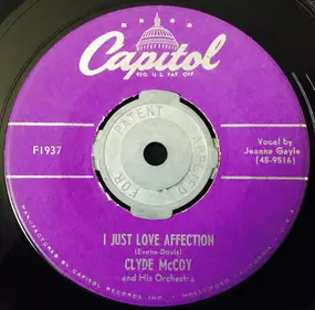 Clyde McCoy - I Just Love Affection / Sugar Blues Boogie