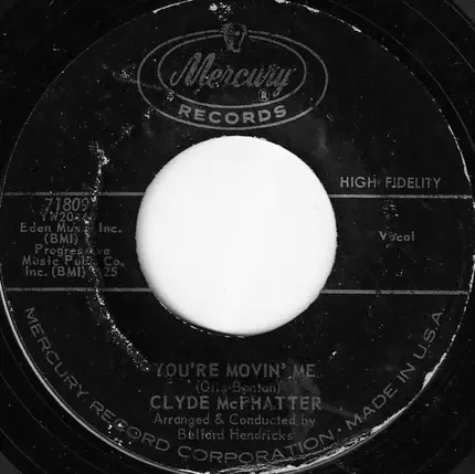 Clyde McPhatter - Whole Heap Of Love / You're Movin' Me