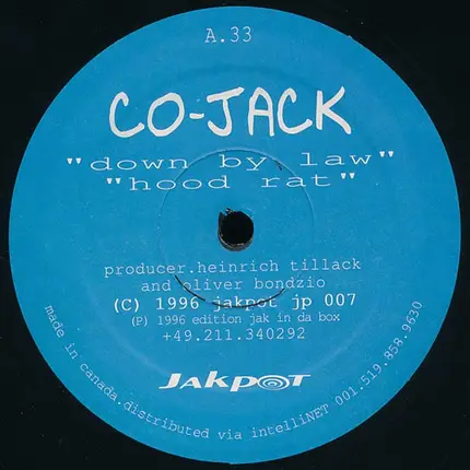 Co-Jack - Down By Law