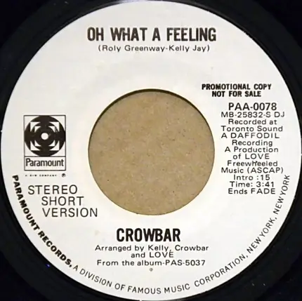 Crowbar - Oh What A Feeling