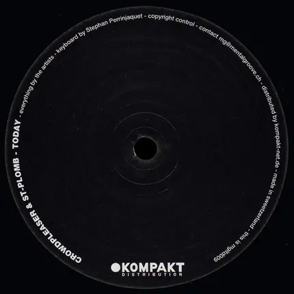 Crowdpleaser & St. Plomb - Today / The Day After