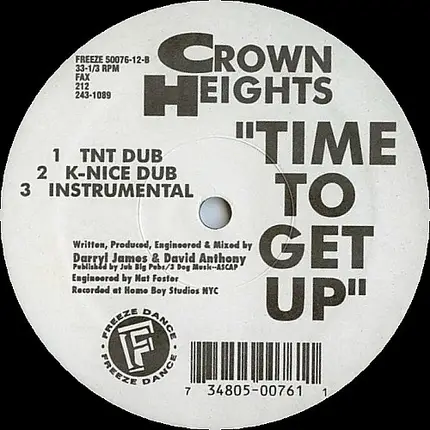 Crown Heights - Time To Get Up
