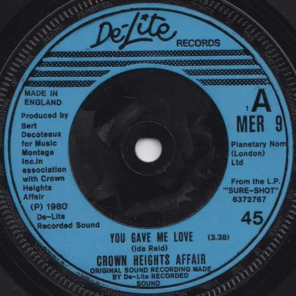 Crown Heights Affair - You Gave Me Love / Use Your Body & Soul