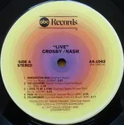 LP - Crosby-Nash - Live