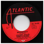 7inch Vinyl Single - Crosby, Stills, Nash & Young - Woodstock / Helpless