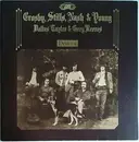 LP - Crosby, Stills, Nash & Young - Déjà Vu - Textured sleeve.