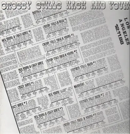 Crosby, Stills, Nash And Young - Los Angeles 12.11.88