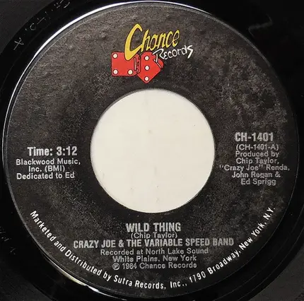 Crazy & The Variable Speed Band - Wild Thing