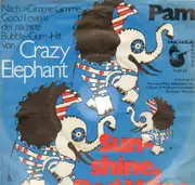 7inch Vinyl Single - Crazy Elephant - Pam / Sunshine, Red Wine