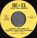 7inch Vinyl Single - Crazy Hair And His Player Piano Gang - Breezing Along With The Breeze
