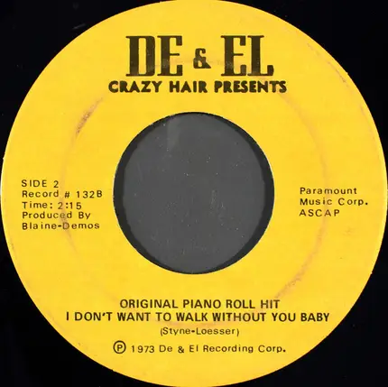 Crazy Hair And His Player Piano Gang - Let Me Call You Sweetheart