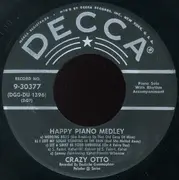 7inch Vinyl Single - Crazy Otto - Happy Piano Medley / Good Evening Friends Medley